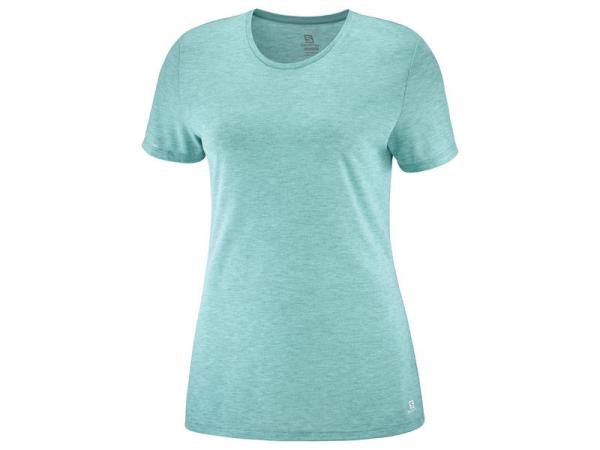 Dámske tričko Salomon COMET CLASSIC SS TEE W Meadowbrook / Heather