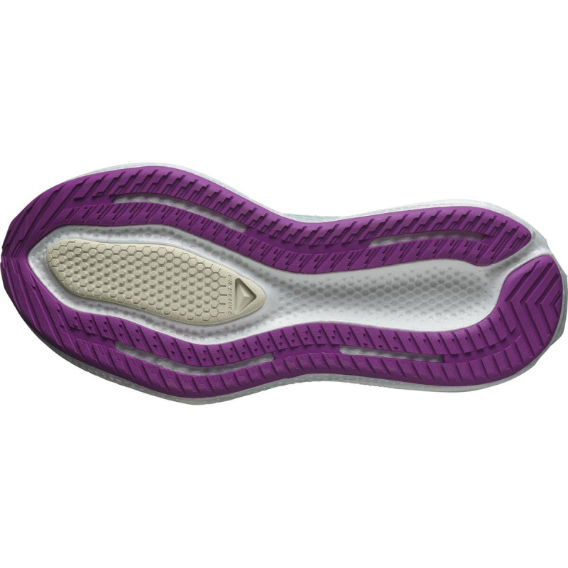 Dámska cestná bežecká obuv Salomon AERO GLIDE 3 W Bay/White/Willowherb 6