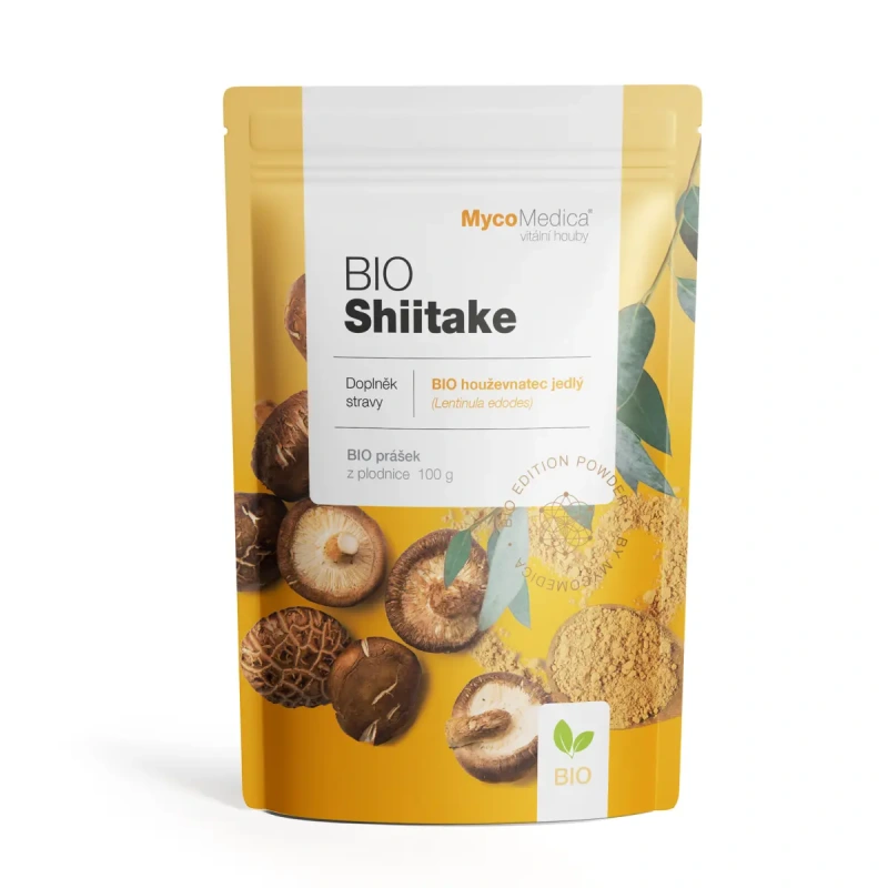 BIO Shiitake - prášok I MycoMedica®