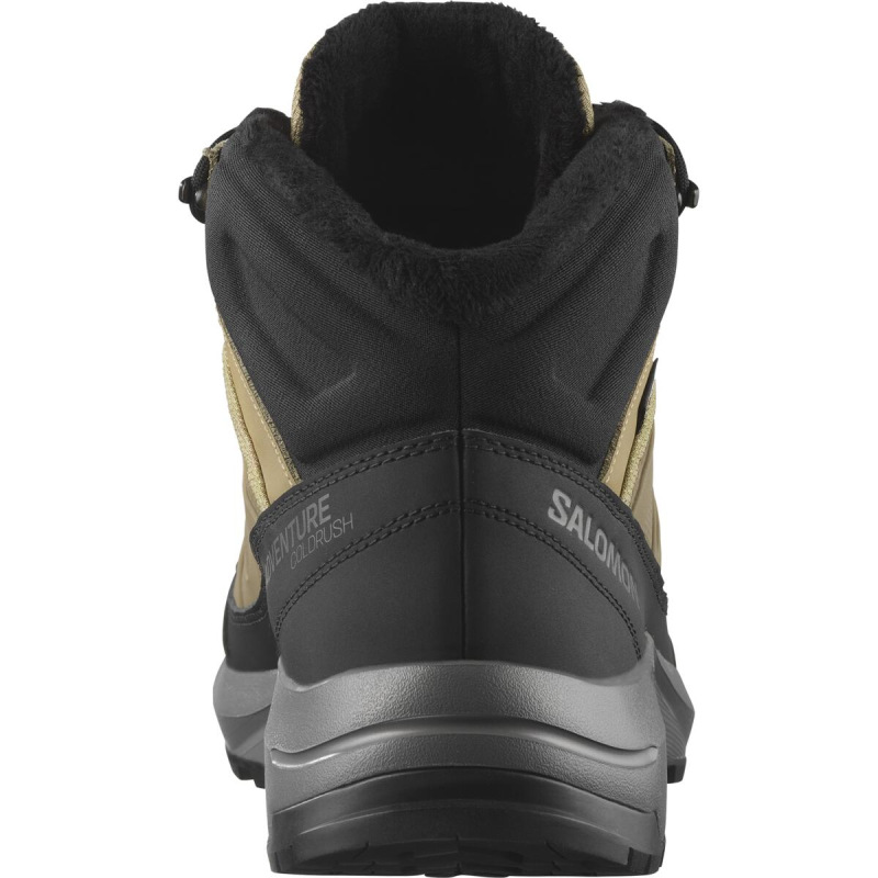 Pánska zimná obuv Salomon X-ADVENTURE COLDRUSH WP Kelp / Black 2