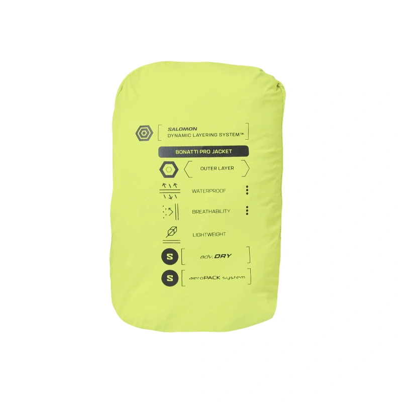 Bežecká bunda Salomon BONATTI PRO JKT M - Acid Lime 3
