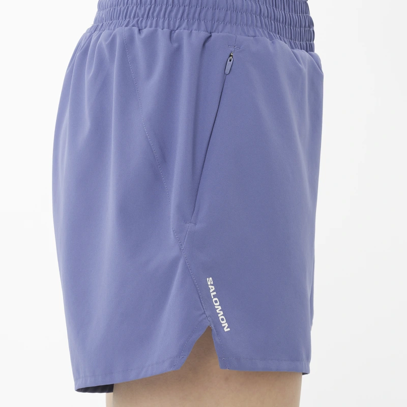 Dámske bežecké trenky Salomon SHKout CORE SHORTS 4 W Marlin 1