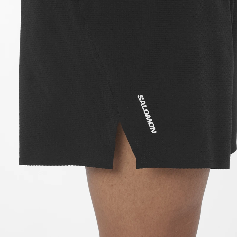 Pánske bežecké trenky Salomon SENSE AERO SHORTS 7 M DEEP BLACK 6