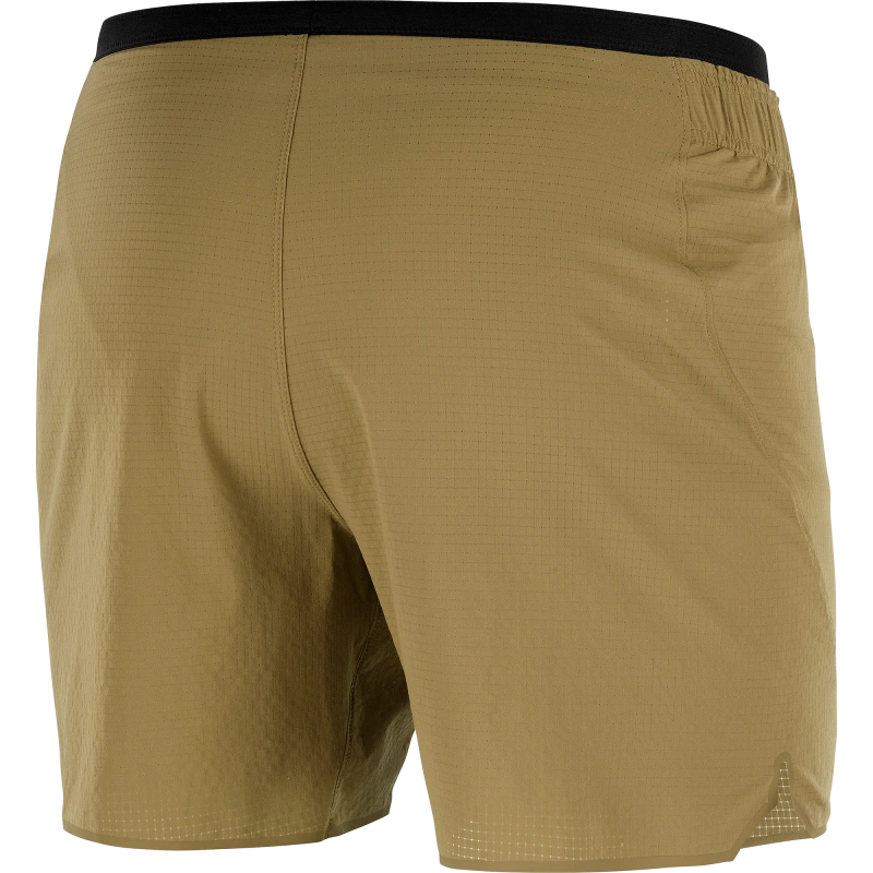 Pánske bežecké trenky Salomon SENSE AERO 5'' SHORTS M BRILLIANT OLIVE 1