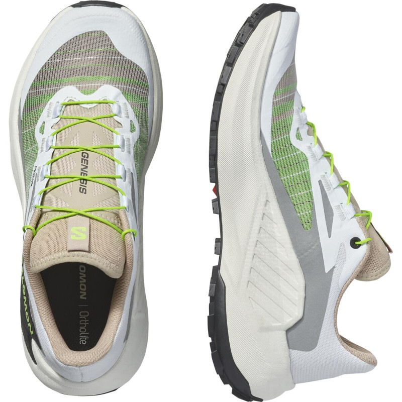Dámska bežecká obuv Salomon GENESIS W White/Oxford Tan/Grgeck 5