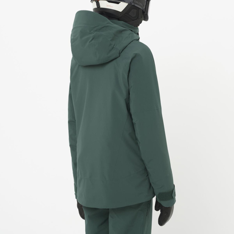 Dámska bunda SALOMON BRILLIANT 2.0 JACKET W GREEN GABLES 3