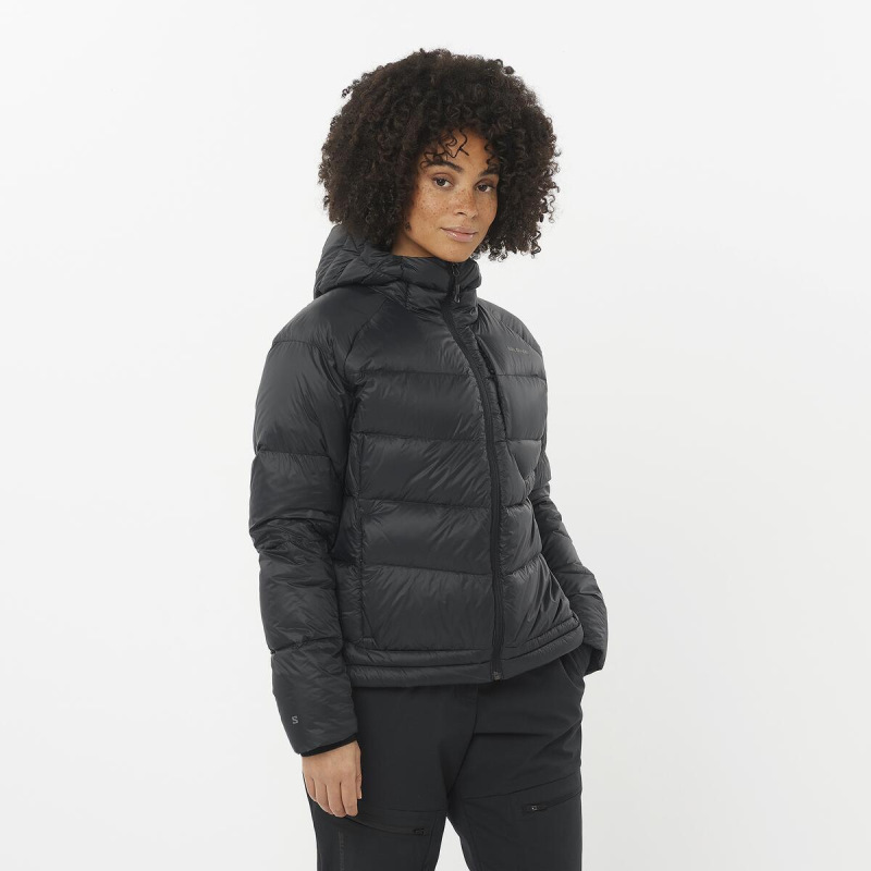 Bunda SALOMON OUTLINE DOWN HD W DEEP BLACK 1