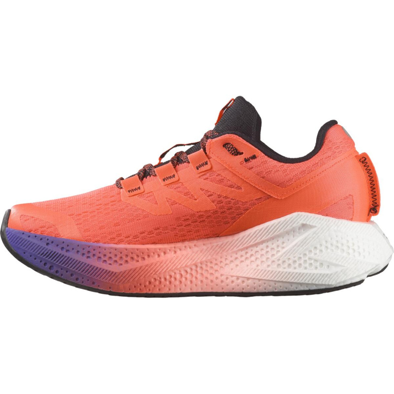 Dámska cestná bežecká obuv Salomon AERO GLIDE 3 GRADIENT W Neon F/Wht 4