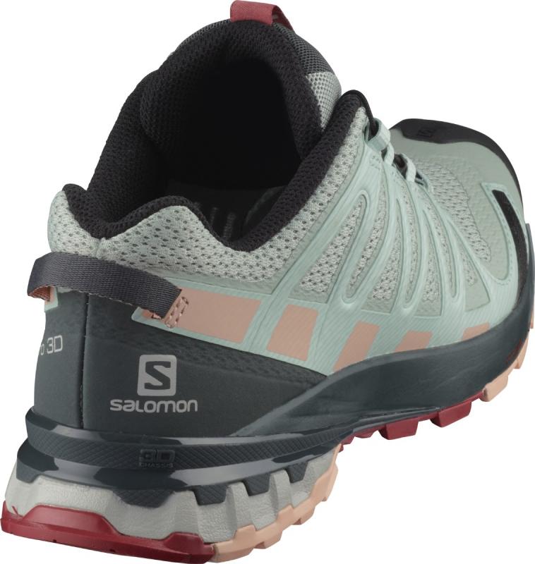 Dámska trailová obuv Salomon XA PRO 3D v8 W Aqua Gray / Urban Chic