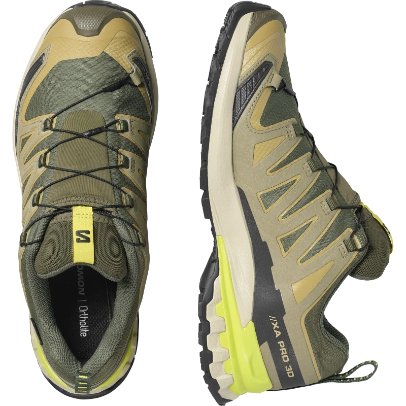 Pánska trailová obuv Salomon XA PRO 3D V9 GTX Grape Leaf / Aloe 5