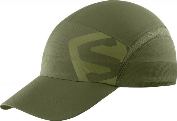 Čiapka Salomon XA CAP Olive Night/Martini Olive