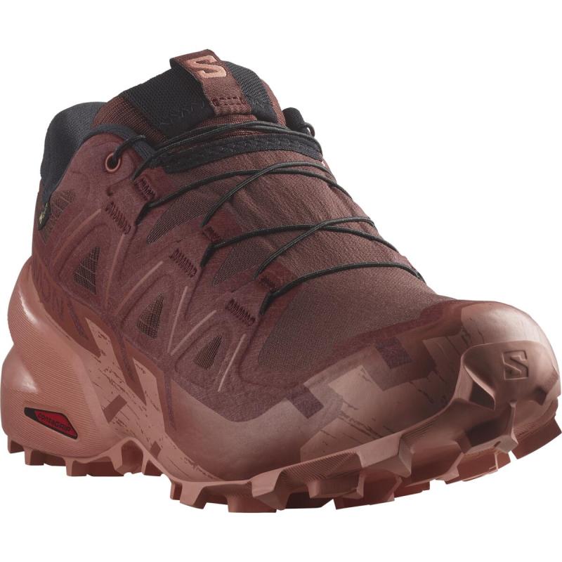 Dámska trailová obuv Salomon SPEEDCROSS 6 GTX W Rum Ra/Barn R/Ca