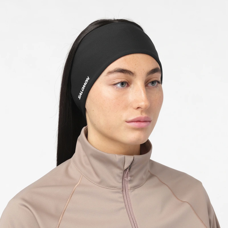 Čelenka Salomon RUN TECH HEADBAND U black 1