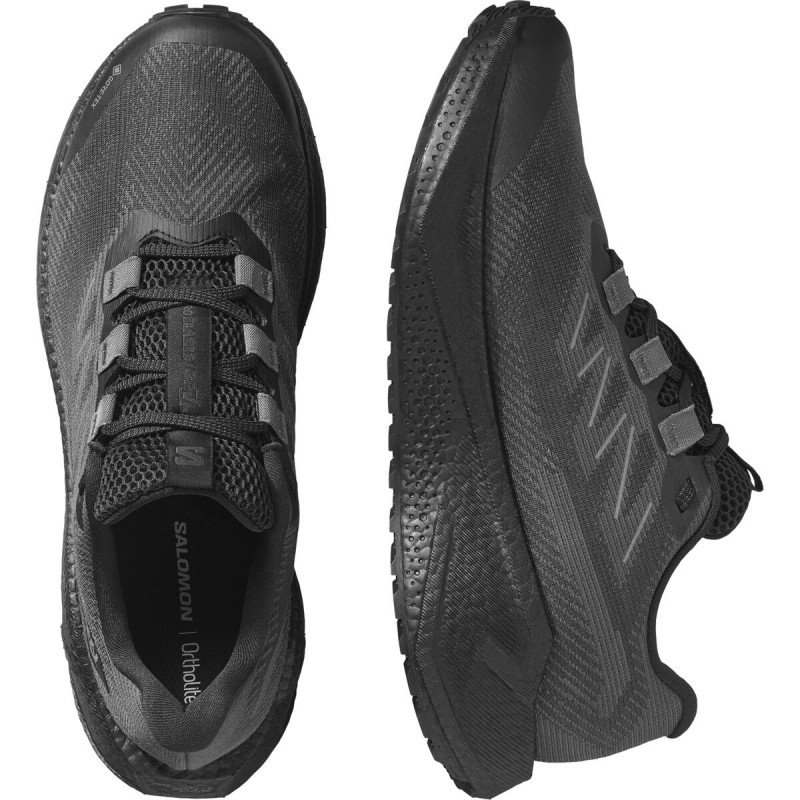 Pánska cestná bežecká obuv Salomon AERO BLAZE 3 GRVL GTX Black/Asphal 5