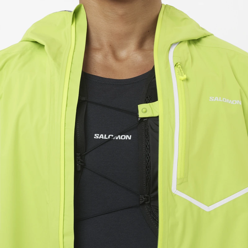 Bežecká bunda Salomon BONATTI PRO JKT M - Acid Lime 6