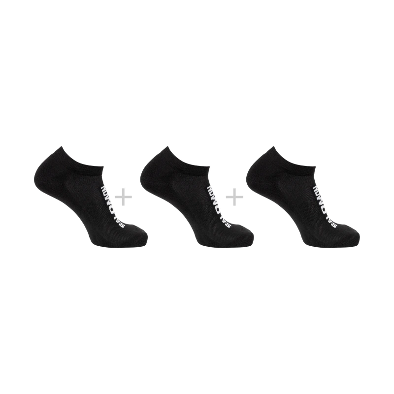 Ponožky Salomon EVERYDAY LITE LOW 3-PACK Black