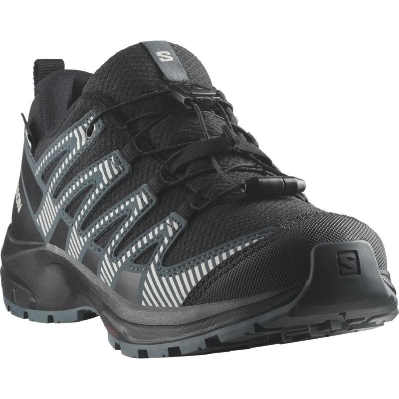 Detská nepremokavá obuv Salomon XA PRO V8 CSWP J Black/Phantm/Dark