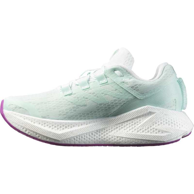 Dámska cestná bežecká obuv Salomon AERO GLIDE 3 W Bay/White/Willowherb 2