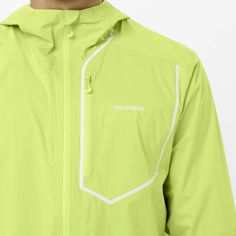 Bežecká bunda Salomon BONATTI PRO JKT M - Acid Lime 1