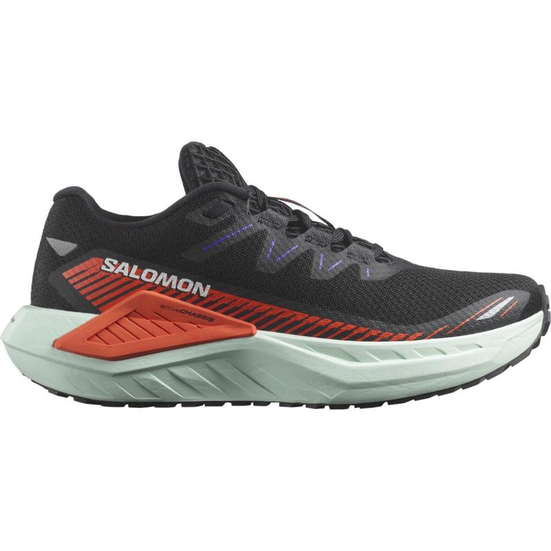 Dámska bežecká obuv Salomon DRX DEFY GRVL W Black / Cherry Tomato / Bay