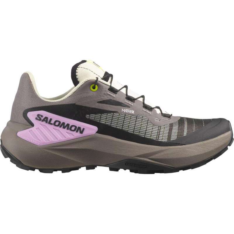 Dámska bežecká obuv Salomon GENESIS W Iron/Vanilla Ice/Cyclamen