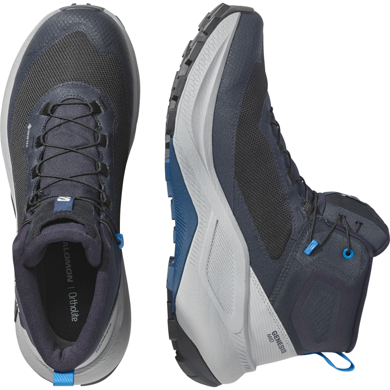 Pánska outdoorová obuv Salomon GENESIS MID GTX Dark Navy / Spellbound 5