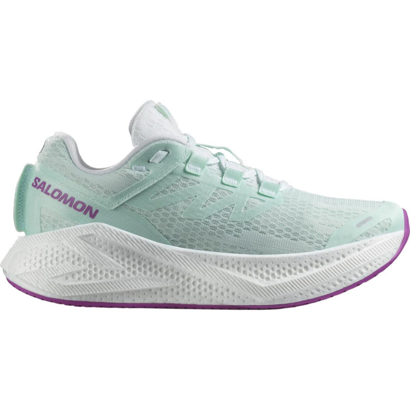 Dámska cestná bežecká obuv Salomon AERO GLIDE 3 W Bay/White/Willowherb