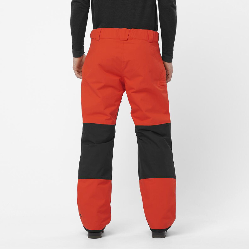 Pánske oteplovačky TRANSFER PUFF PANT M CHERRY TOMATO/DEEP 3