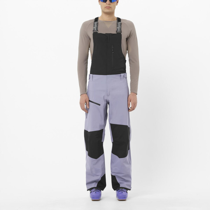 Pánske oteplovačky MOON PATROL GTX BIB M DEEP BLUE GRANITE 1