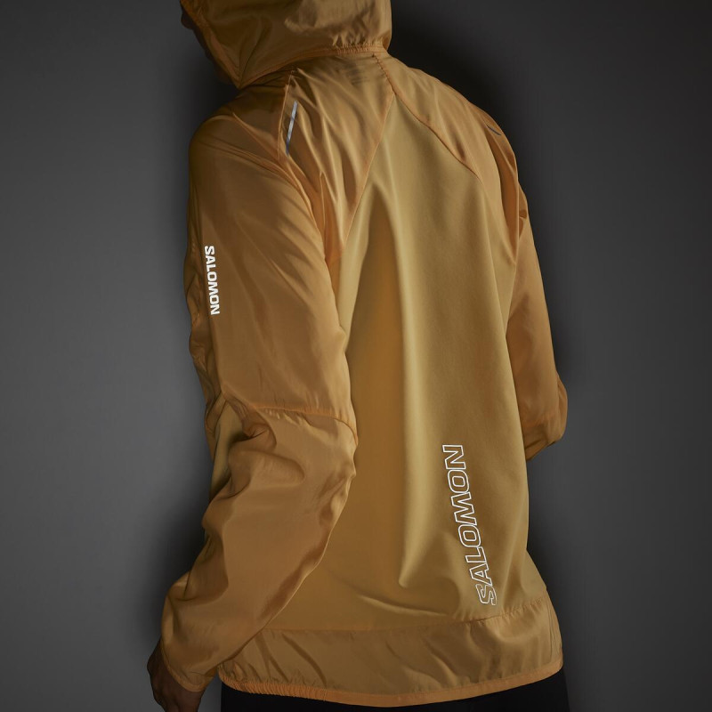 Dámska bežecká bunda Salomon BONATTI CROSS WIND JKT W WARM APRI 7