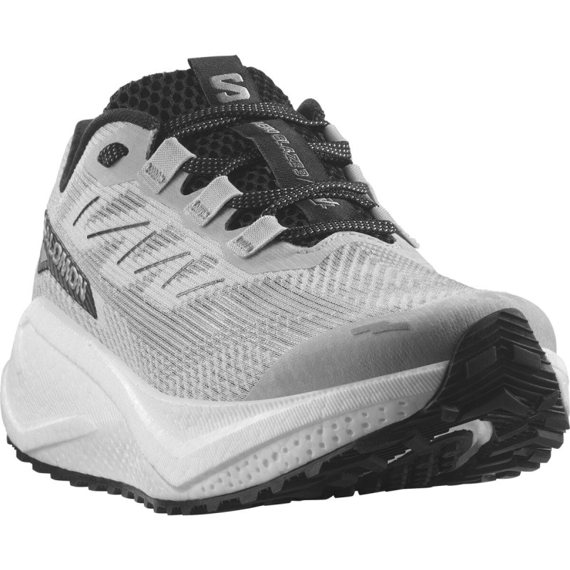 Pánska cestná bežecká obuv Salomon AERO BLAZE 3 GRVL LunRoc/Wht/Black 2