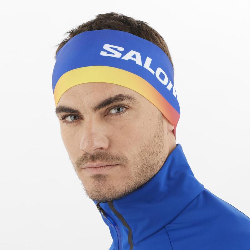 Čelenka Salomon CLUB LINE XC HEADBAND Bright Blue 1