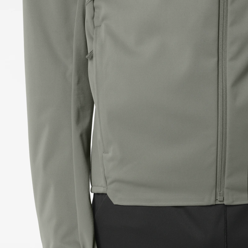 Bežecká bunda Salomon SENSE SOFTSHELL JKT M Castor Gray 3