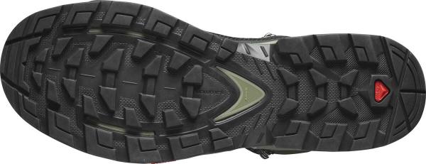 Pánska turistická obuv Salomon QUEST ELEMENT GTX Black / Deep Lichen Green / Olive Night 5