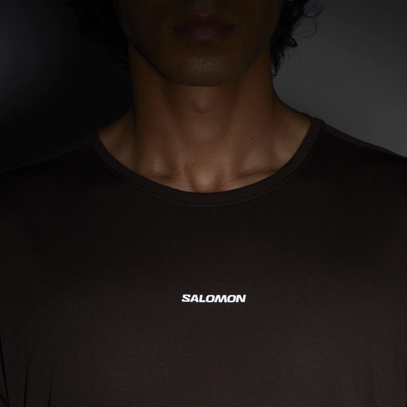 Bežecké tričko SHKout CORE SS TEE M Coffee Bean 1