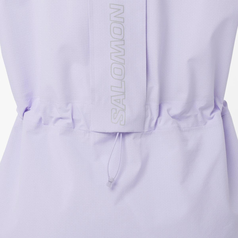 Dámska bežecká bunda Salomon BONATTI TRAIL JKT W COSMIC SKY 4