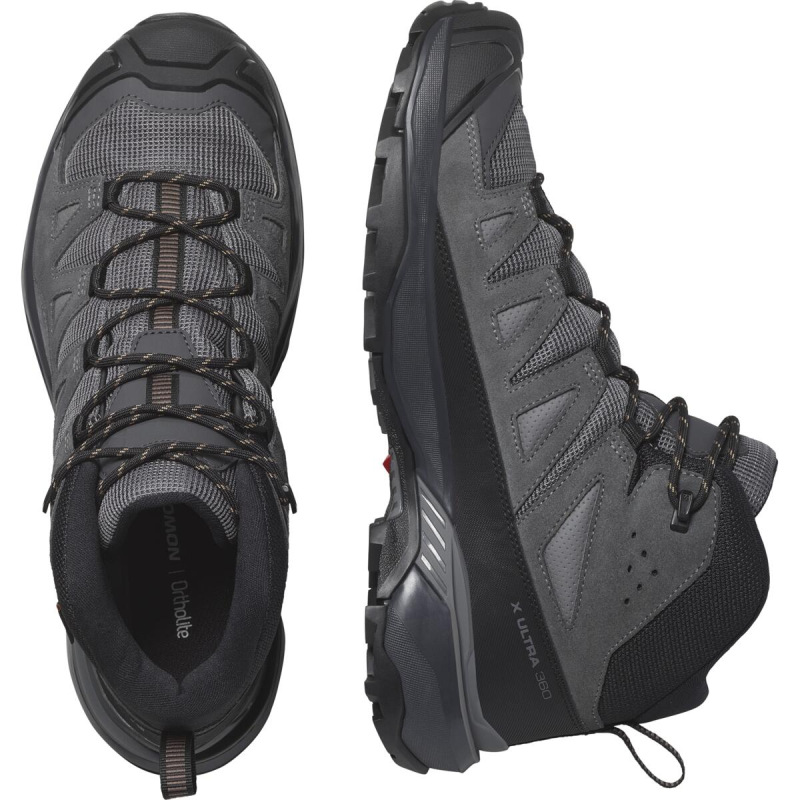 Pánska outdoorová obuv Salomon X ULTRA 360 LTR MID GTX Clrock/Asp 5