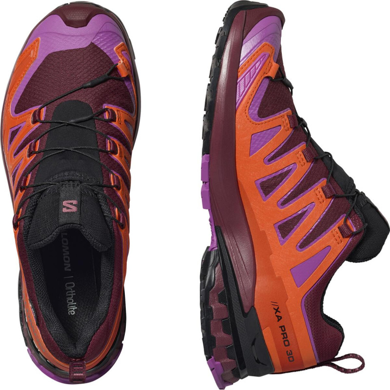 Dámska trailová obuv Salomon XA PRO 3D V9 GTX W Tawnyp/Redora/Wi 5
