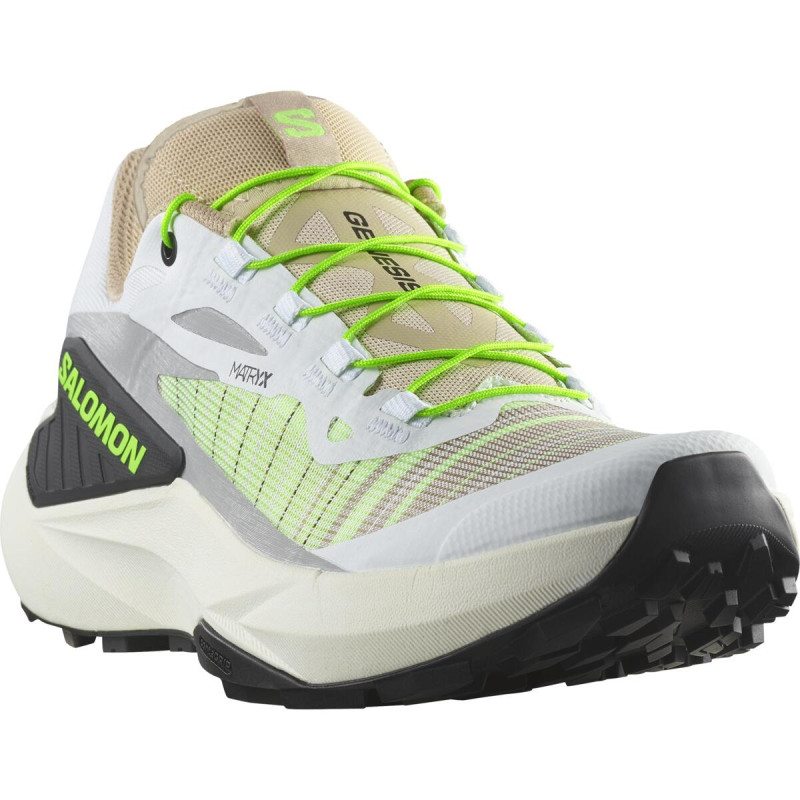 Dámska bežecká obuv Salomon GENESIS W White/Oxford Tan/Grgeck 1