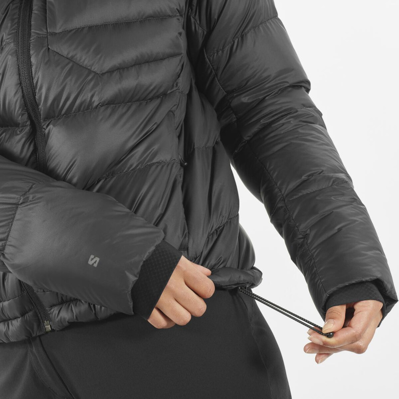 Bunda SALOMON OUTLINE DOWN HD W DEEP BLACK 6