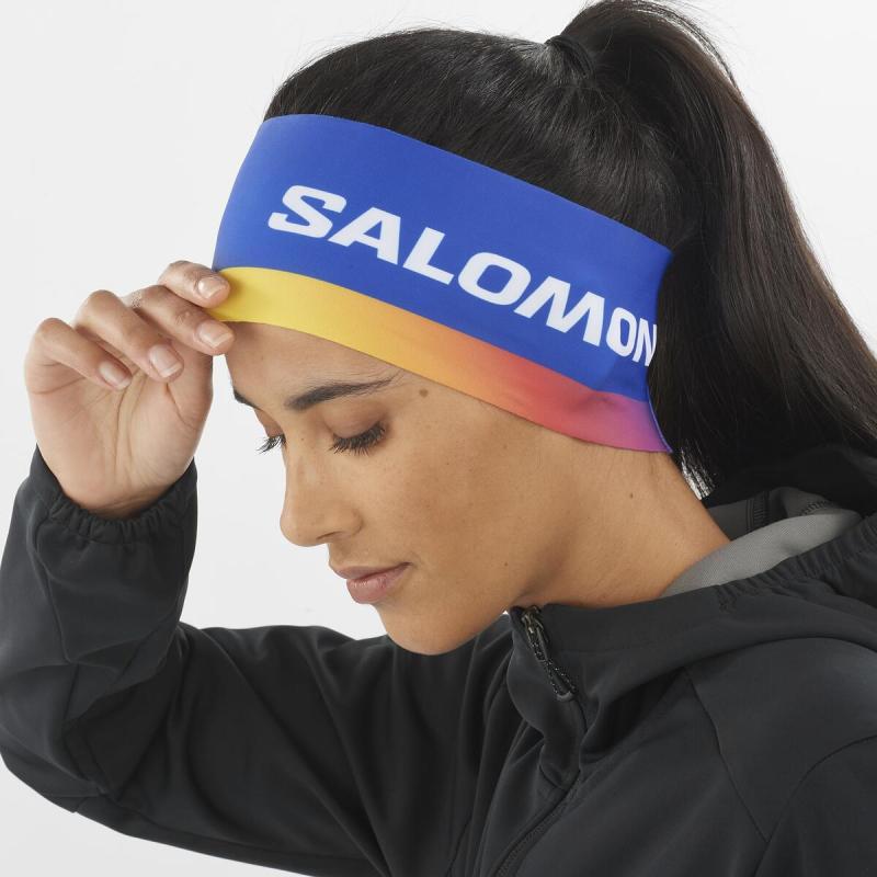 Čelenka Salomon CLUB LINE XC HEADBAND Bright Blue 2