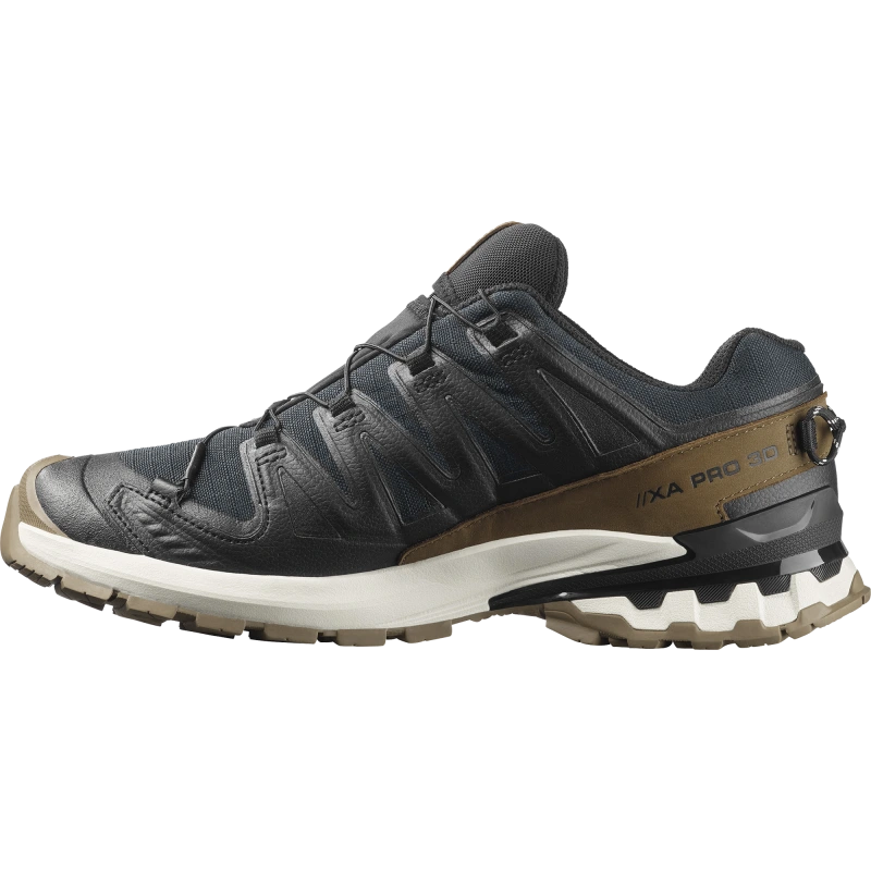 Pánska trailová obuv Salomon XA PRO 3D V9 GTX LIFELONG Black / Coyote Brown 4