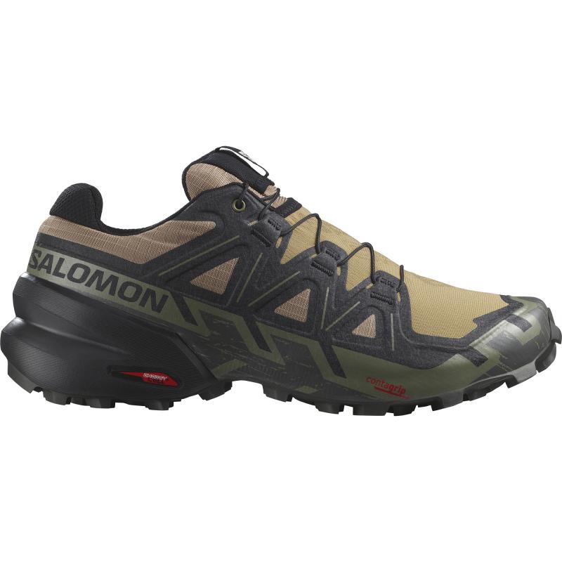 Pánska trailová obuv Salomon SPEEDCROSS 6 Kelp / Black /Deep Lichen Green