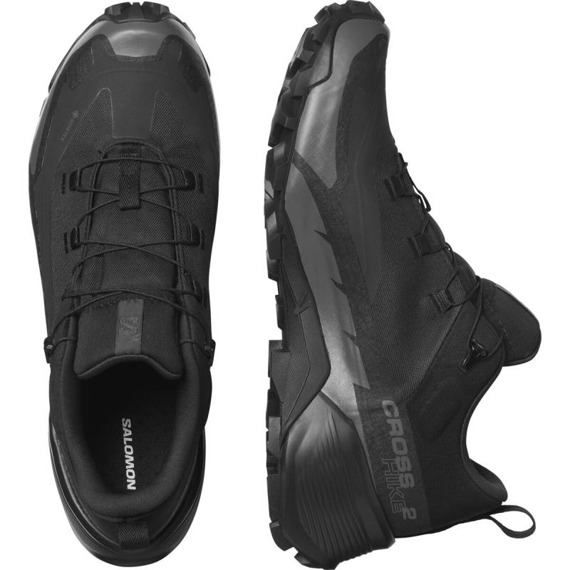 Pánska hikingová obuv Salomon CROSS HIKE GTX 2 Black/black/mgnt