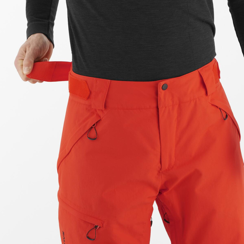 Pánske oteplovačky TRANSFER PUFF PANT M CHERRY TOMATO/DEEP 4