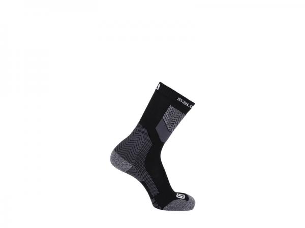 Ponožky OUTPATH WOOL Black / Forgen Iron