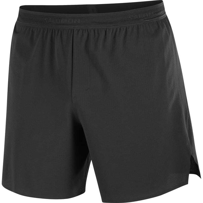 Pánske bežecké trenky Salomon SENSE AERO SHORTS 7 M DEEP BLACK