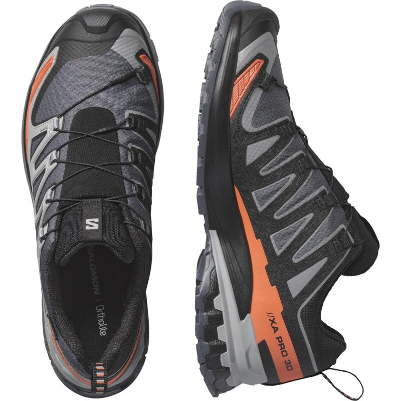 Pánska trailová obuv Salomon XA PRO 3D V9 GTX Turbul/Black/Burnt 5