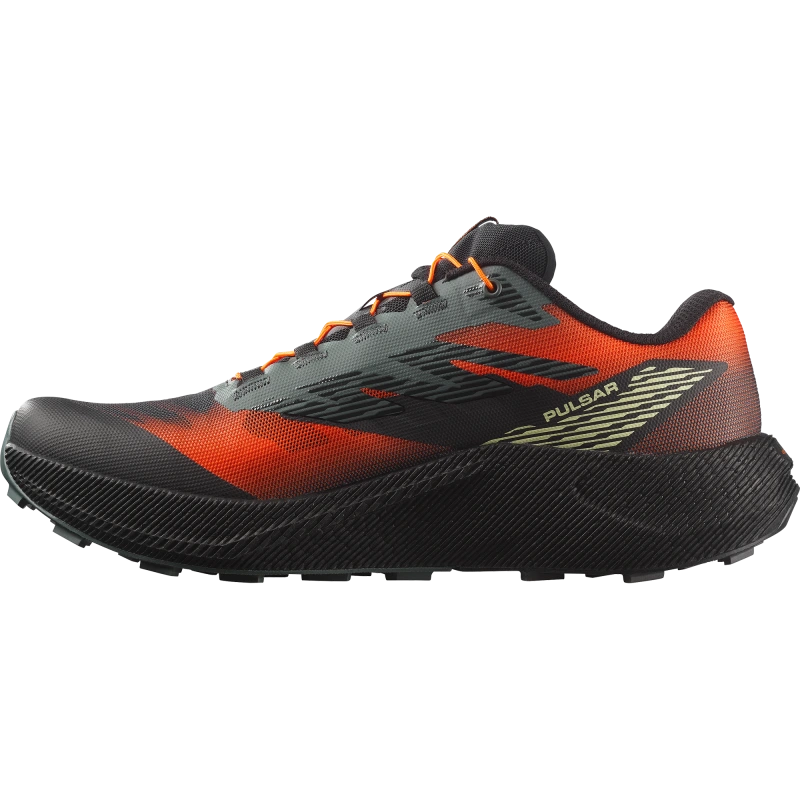 Pánska trailová bežecká obuv Salomon obuv PULSAR QUIVER Urban Chic / Shocking Orange 4