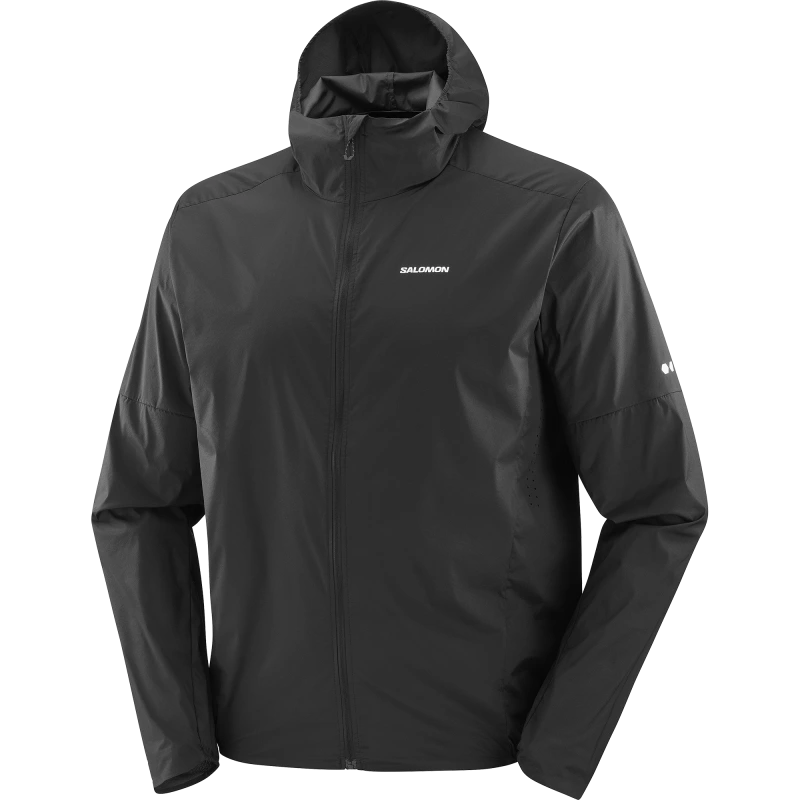 Bežecká bunda Salomon SENSE AERO WIND JKT M BLACK